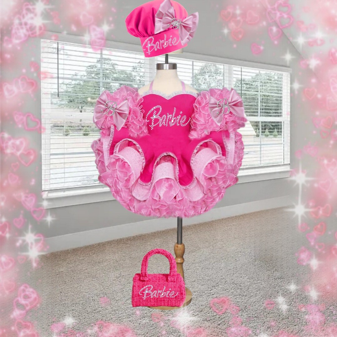 Barbie Ballerina Dress with Tiara - Pink | The Entertainer
