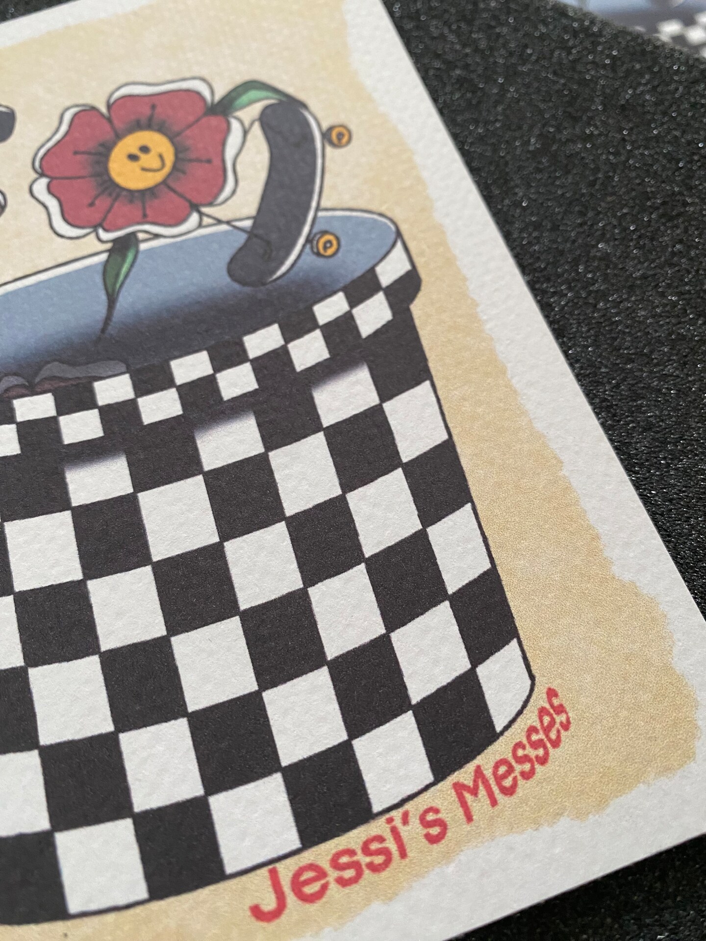 ☆人気☆【FALLETT】☆Drawing Garden Checkerboard Muffle.r☆ 2013_800_05.jpg
