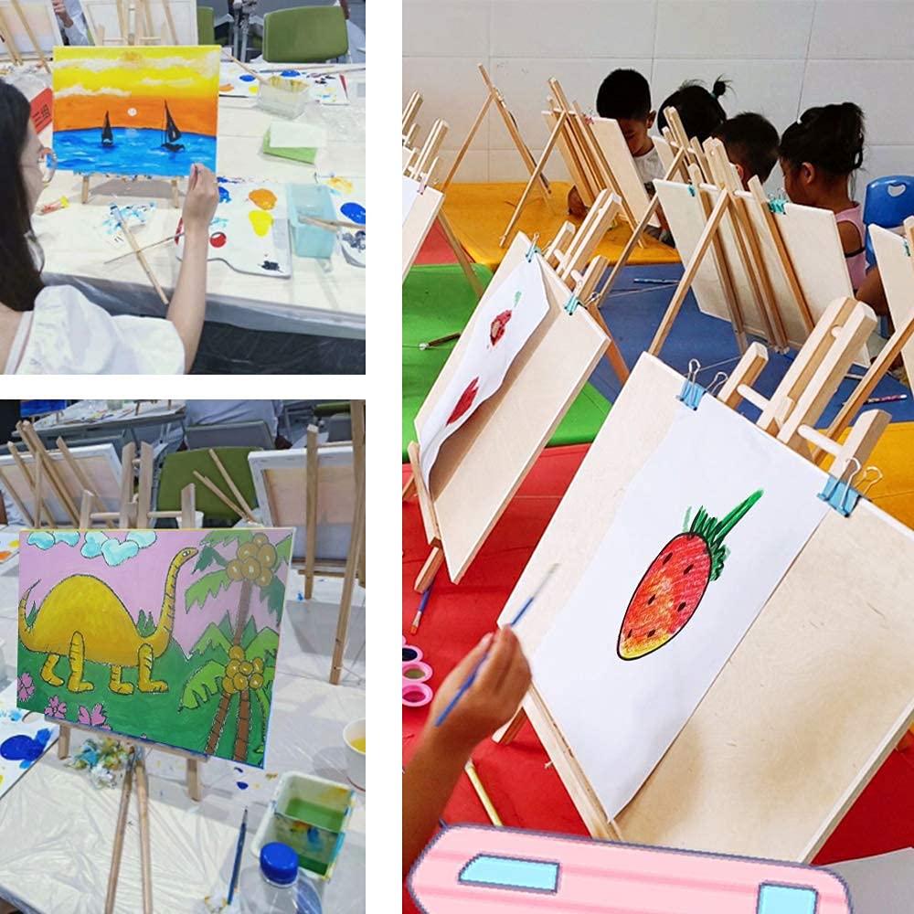 12&#x27;&#x27; Tabletop Display Artist Easel Stand, Art Craft Painting Easel, Wooden Easel Apply to Kids Artist Adults Students Classroom Etc.