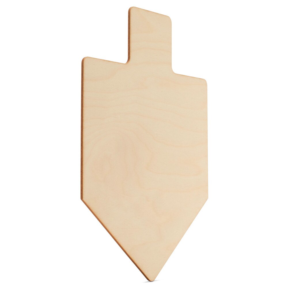 Wooden Dreidel Cutout 12&#x22;, for Hanukkah D&#xE9;cor and Crafts | Woodpeckers