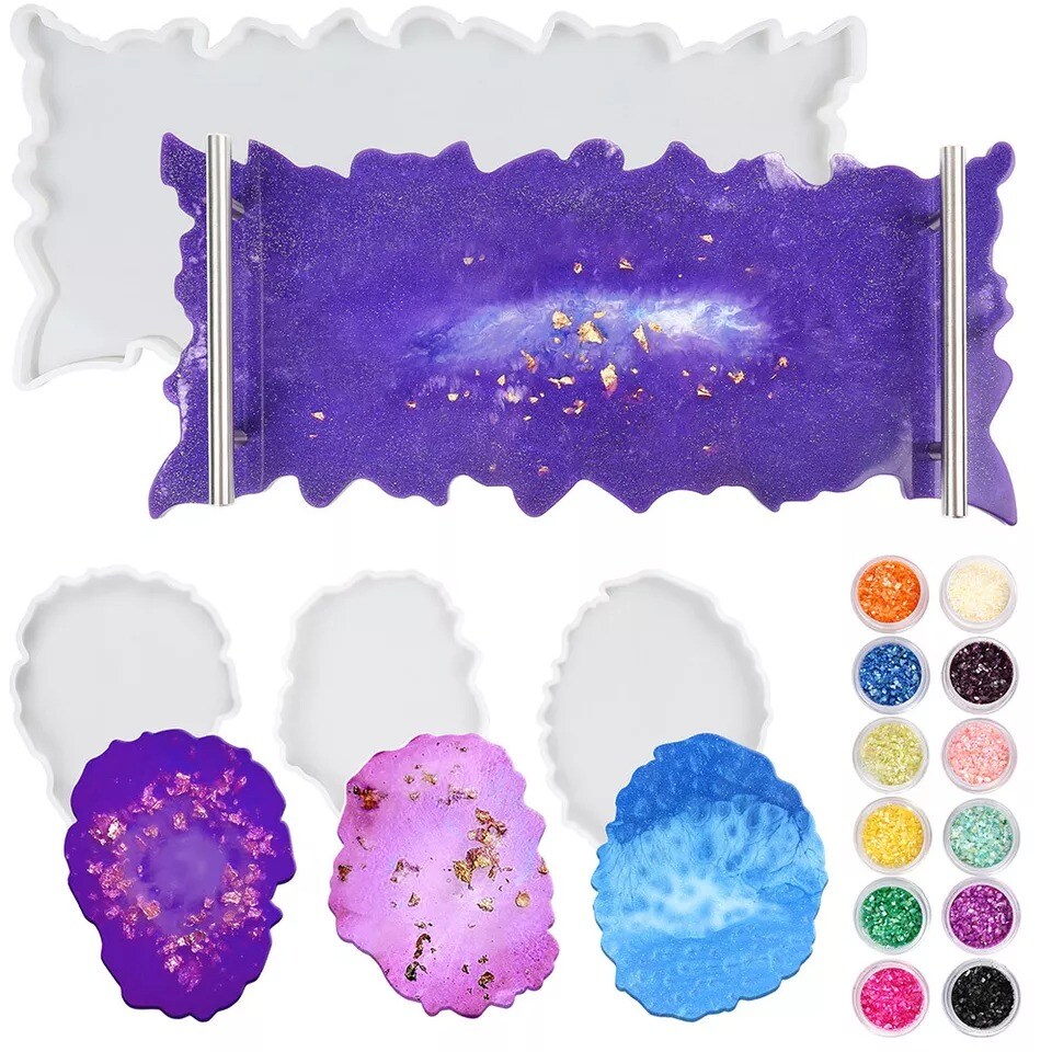 Resin Molds Silicone Kit