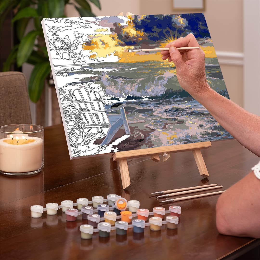 Extra Paint Set for Be Still Paint by Number Kit – Full Set of Acrylic Replacement Paints – Vacuum Sealed for Freshness – Exact Match for Unframed and Framed Kits