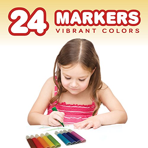 ArtCreativity Deluxe Art Kit For Kids Art Set- Beginners Supplies 101 Piece Artist Drawing Painting Kit with Coloring Book, Art And Craft Gift Set for Boys, Girls, Ages 6 7 8 9 10 11 12