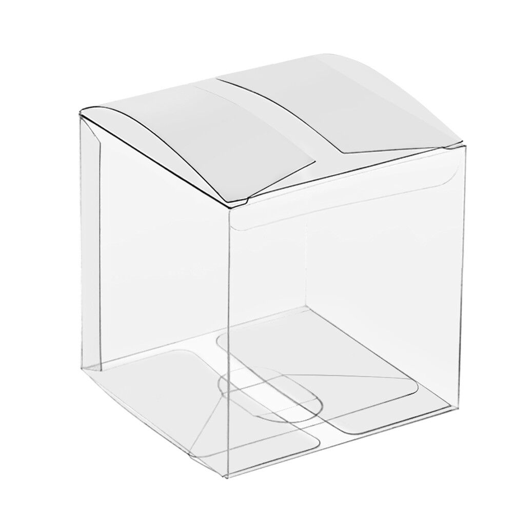 Kitcheniva 3.15&#x22; Clear PVC Candy Boxes Wedding Party Favor Box