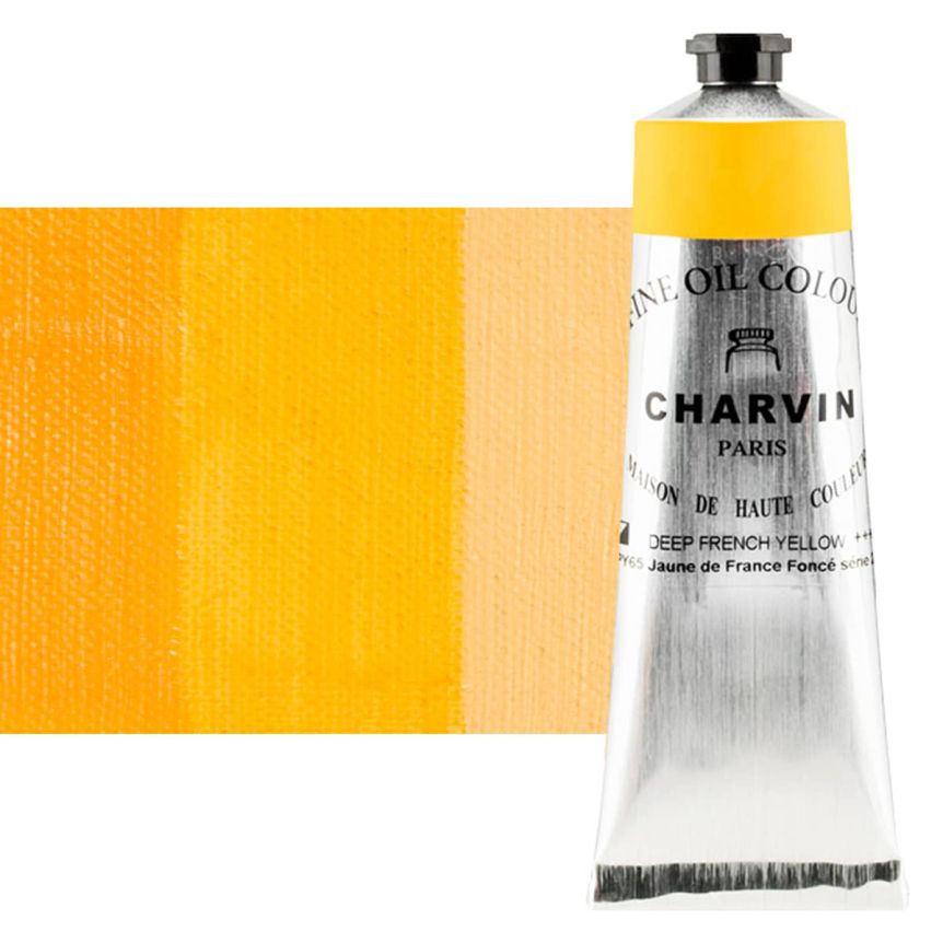 Charvin Professional Artist Quality Oil Paints, Red, Orange, and Yellow Themed Hues,  150 ml