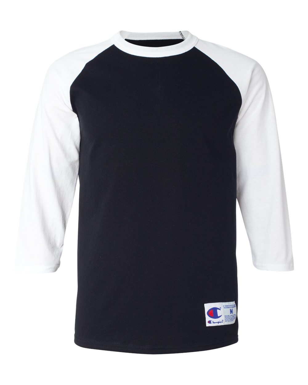 Champion&#xAE; Three-Quarter Raglan Sleeve Baseball T-Shirt