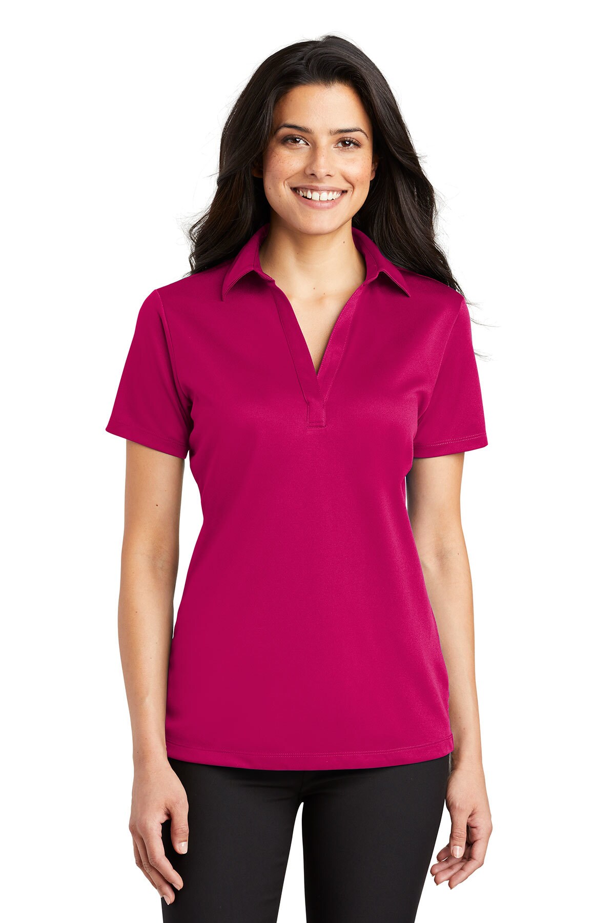 Premium Performance Polo T-shirt for Women, 4-ounce, 100% polyester Tees, Female Polo T-Shirt – Where Fashion Meets Function for the Modern  Trendsetter, RADYAN