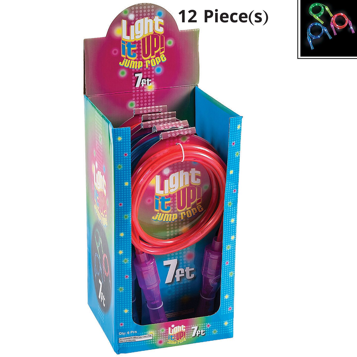 Light-Up Jump Ropes - 6 Pc.