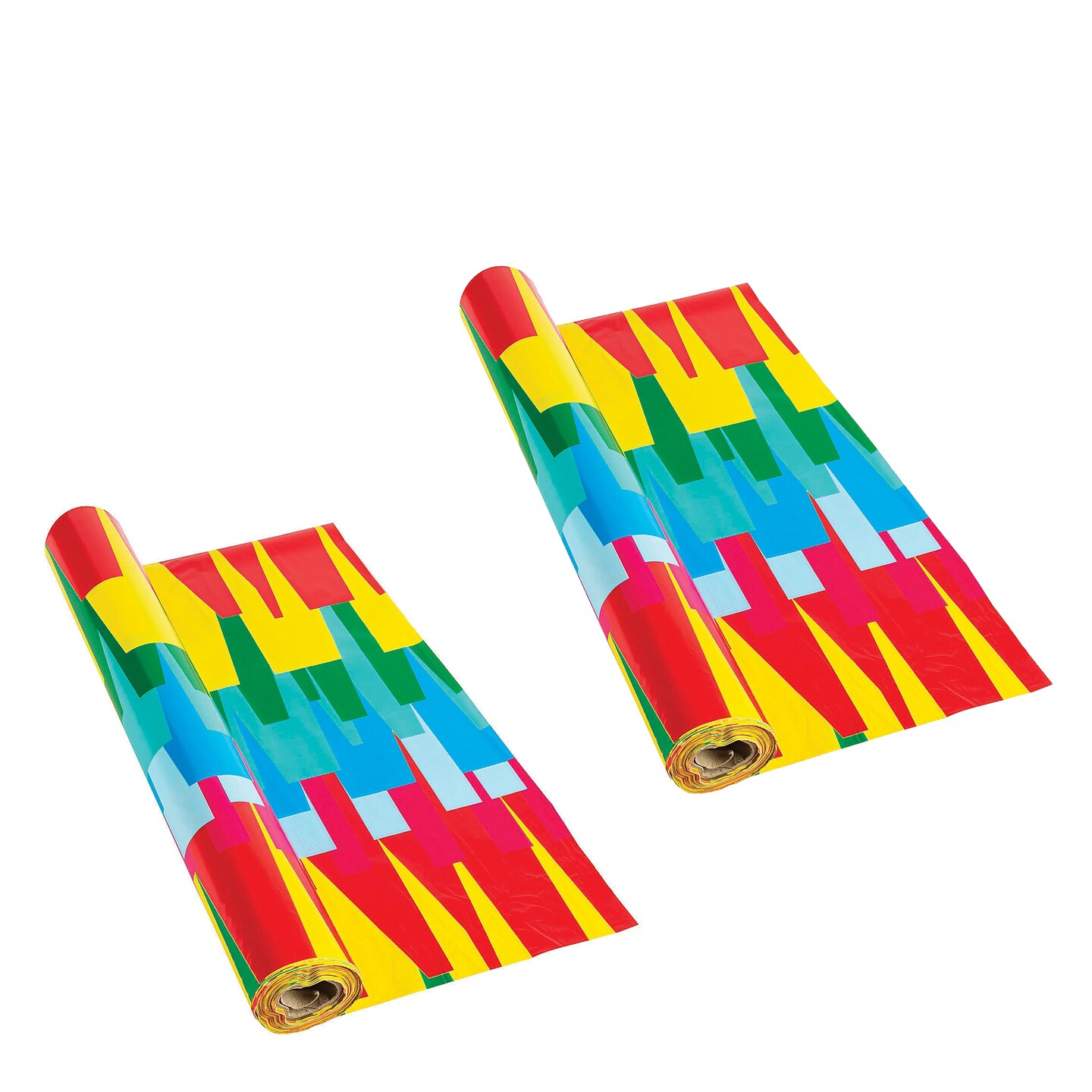 Fringe Fiesta Sarape Plastic Tablecloth Roll 40&#x22; x 100 ft