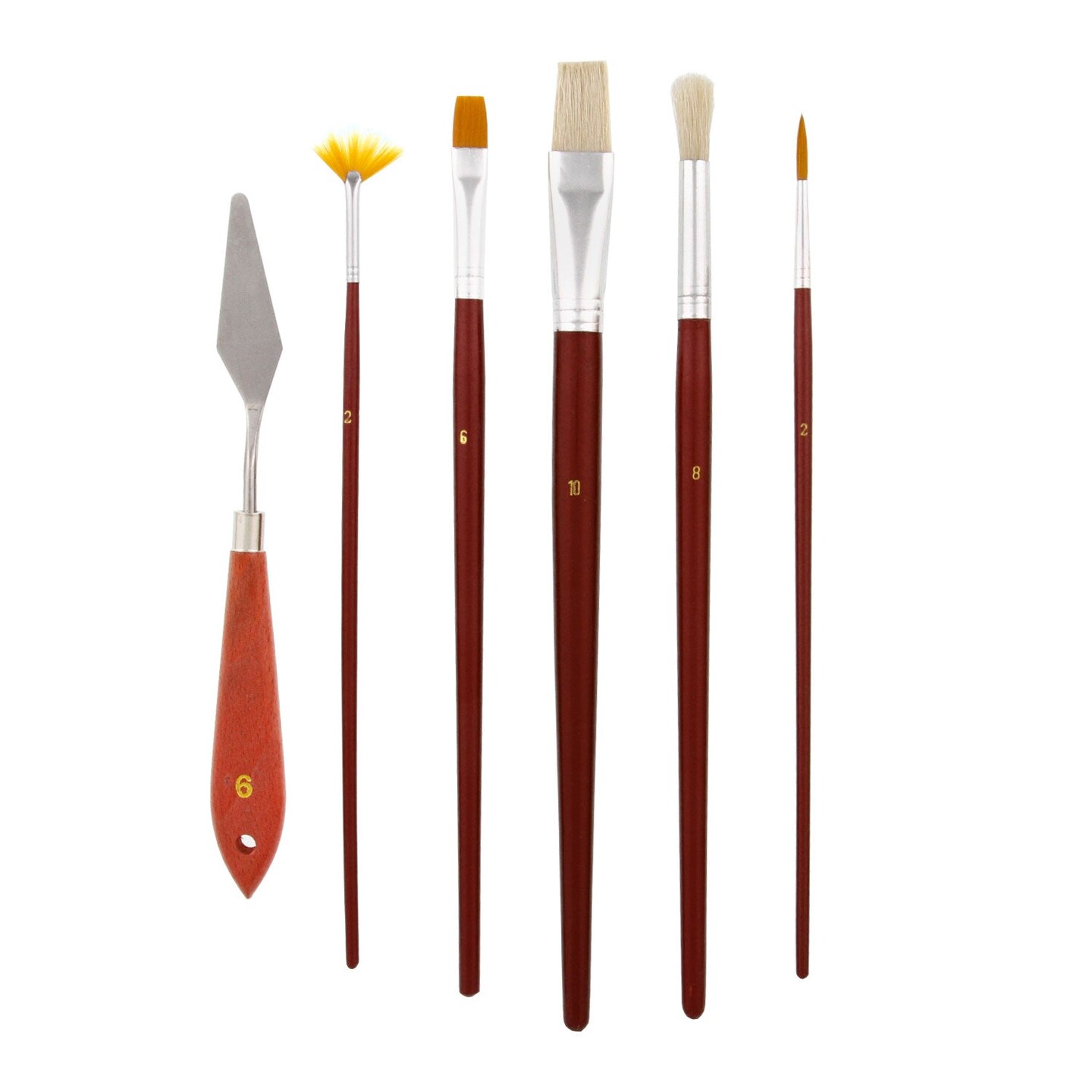 Palette Knife,5 Pcs Pallet Knife Set For Acrylic Painting Multiple Types  Stainless Steel Paint Spatula Oil Painting,color Mixing,cake Decorating  Paint