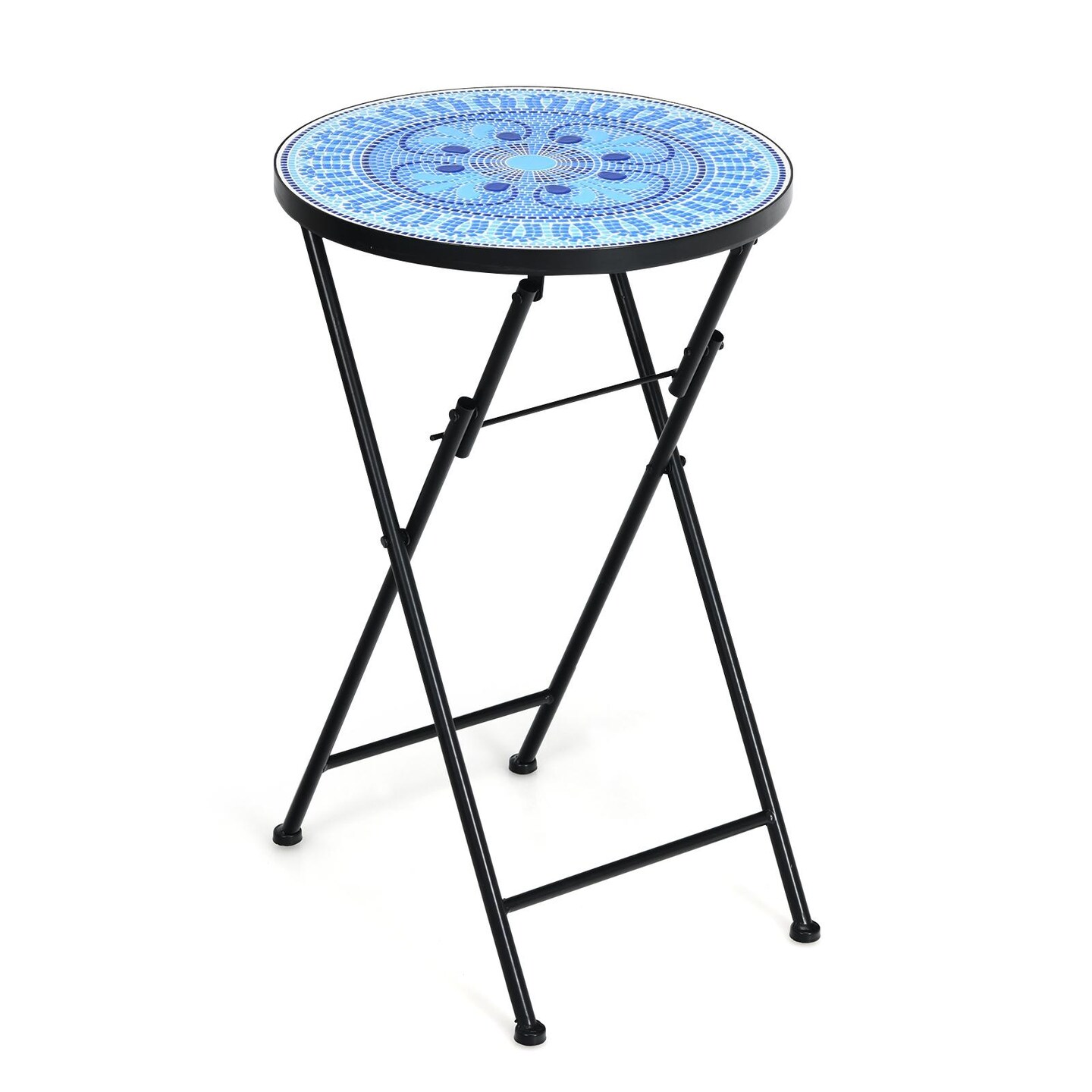 Folding Mosaic Side Table Accent Table | Michaels