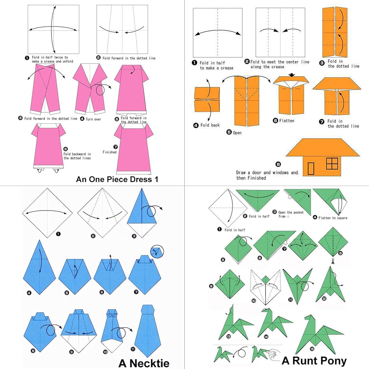 24lb 10 x 10 inch Large Origami Paper - 10 Colored 100 Sheets Double Sided Handmade Folding Paper Square Paper for Kids School DIY and Arts &#x26; Crafts