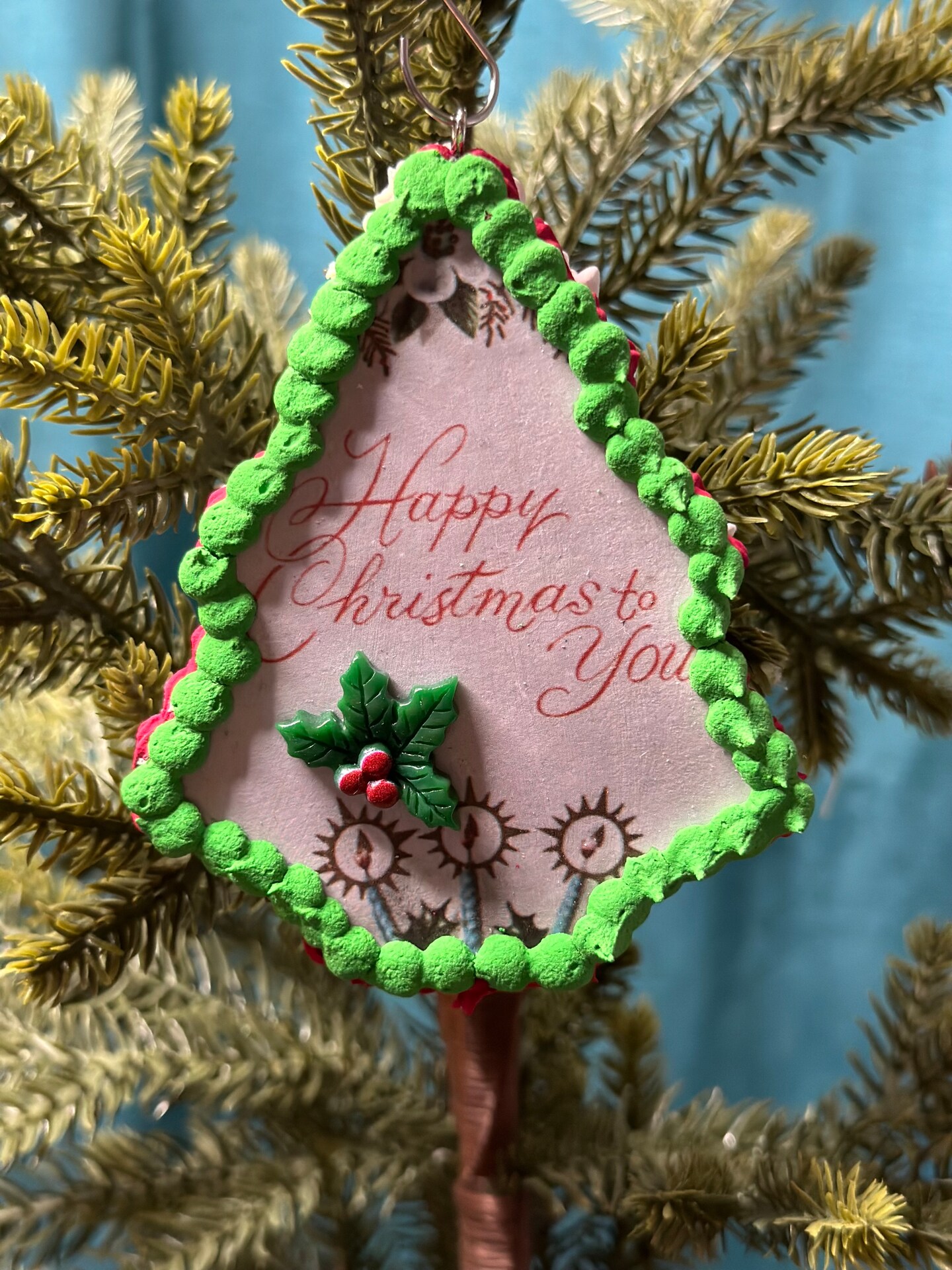 Handcrafted Felt Christmas Tree Ornament