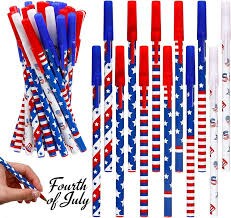 Bulk 72 Pc. Patriotic Stick Pen Assortment