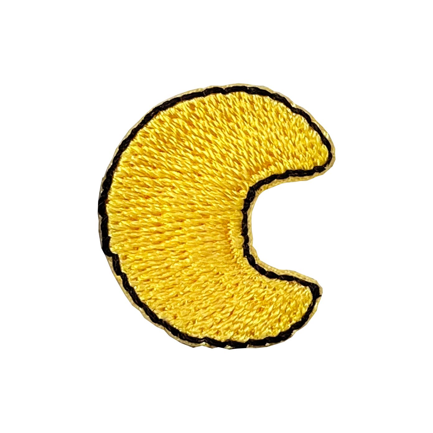 Mini Crescent Moon, Animals, Embroidered, Iron-on Patch