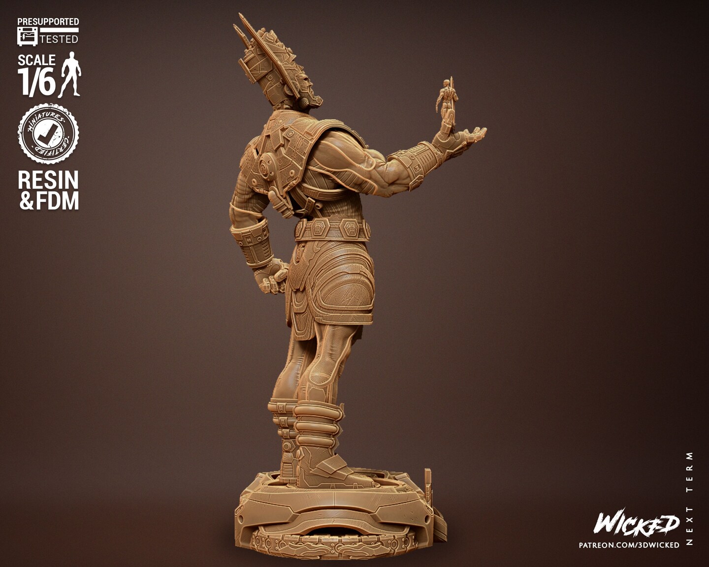 Custom Galactus statue version 2 product 5