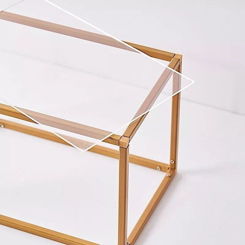 2 CLEAR 12" PLEXIGLASS SHEETS Rectangular Acrylic Sign Boards