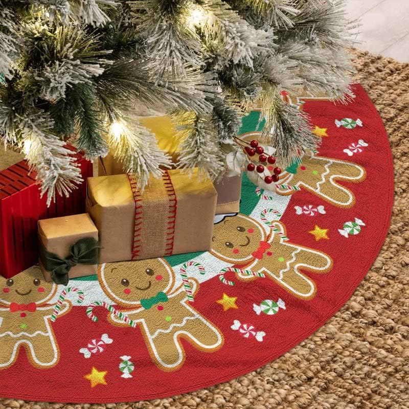 48 Inches Gingerbread Man Candy Christmas Tree Ornaments