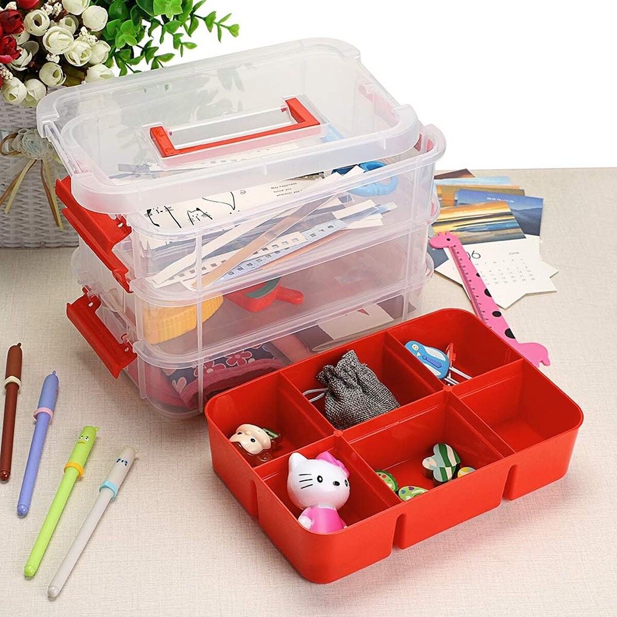 33 Drawer Cake Decorating Organizer by Celebrate It™