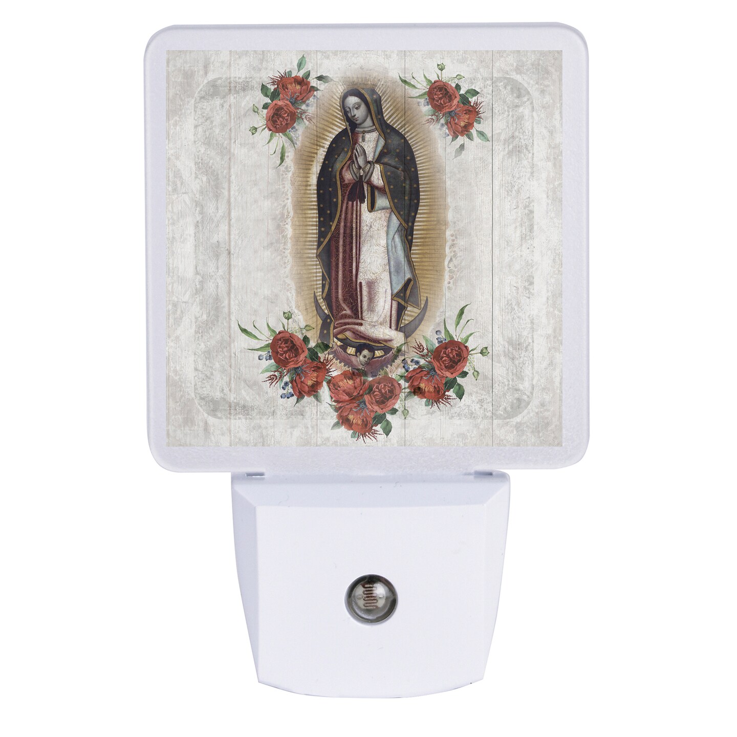 The Virgin Of Guadalupe Let Your Light Shine Nightlight