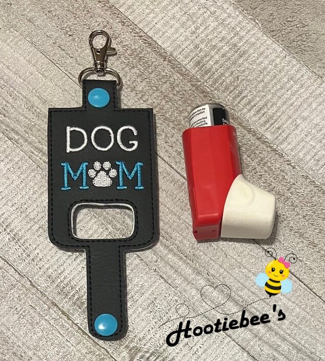 CAT or DOG MOM Inhaler Holder Key Fob product 6
