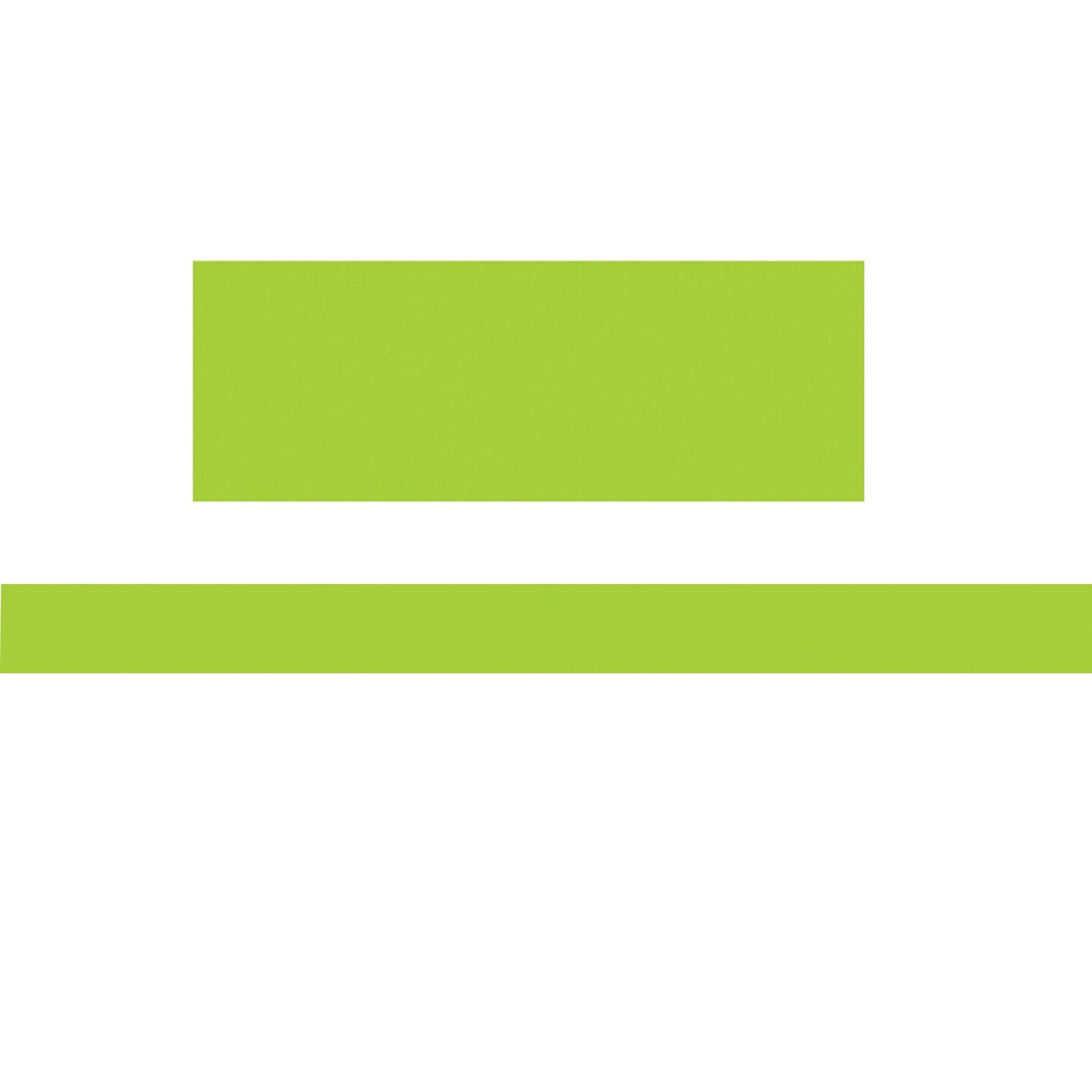 Magnetic Magi-Strips, Lime Green, 12 Feet Per Pack, 6 Packs