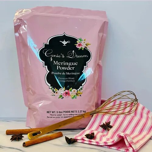 Genie&#x27;s Dream Premium Meringue Powder 2oz Sample Package
