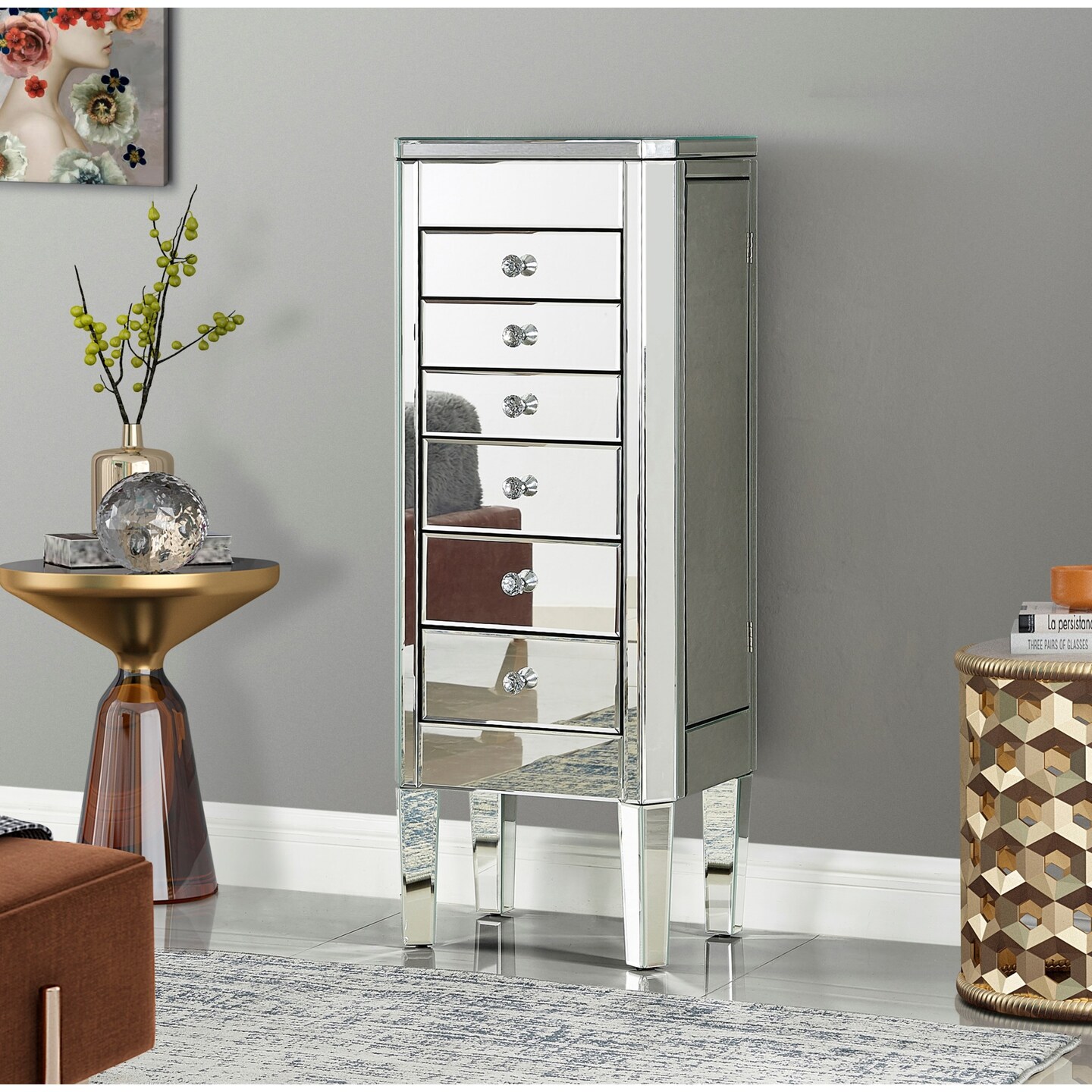 Aniyah Jewelry Armoire