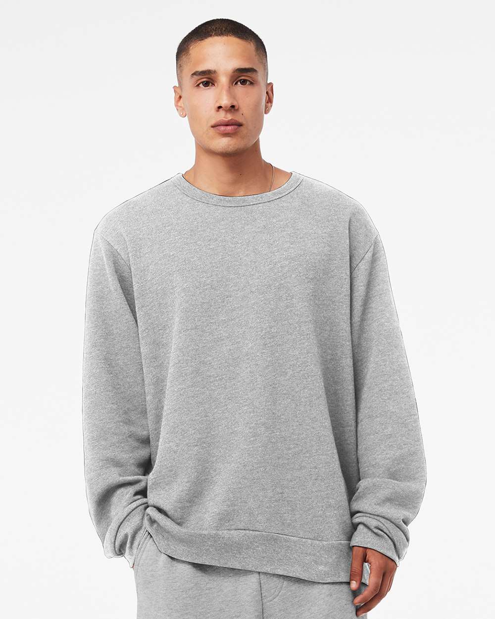 BELLA + CANVAS® - Sponge Fleece Classic Crewneck Long Sleeve Sweatshirt