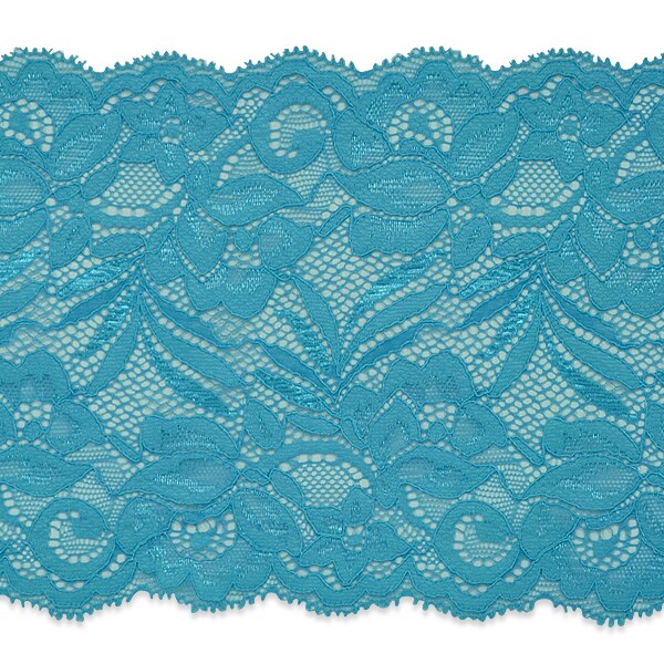 10 Yards of Brea 5 1/2" Stretch Raschel Lace Trim | 10 yard cut