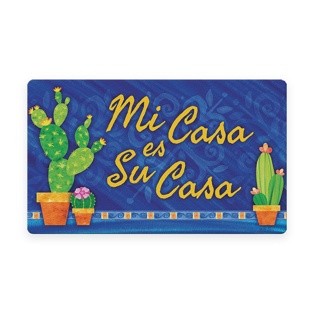 Spanish House Door Mat (18 x 30&#x22;)