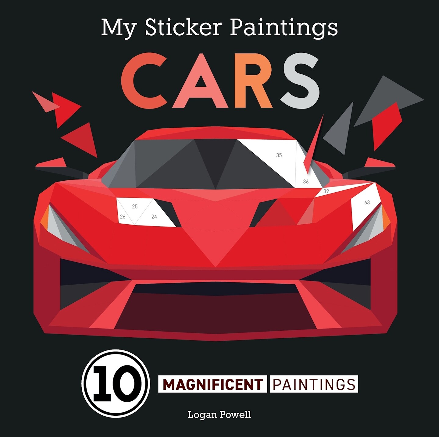 My Sticker Paintings: Cars-Softcover