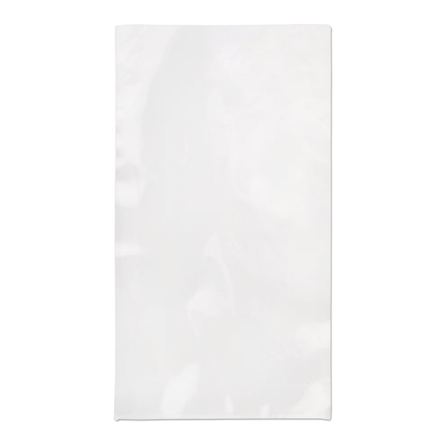 Clear Rectangular Disposable Plastic Tablecloths - 54&#x22; x 108&#x22; (96 Tablecloths)