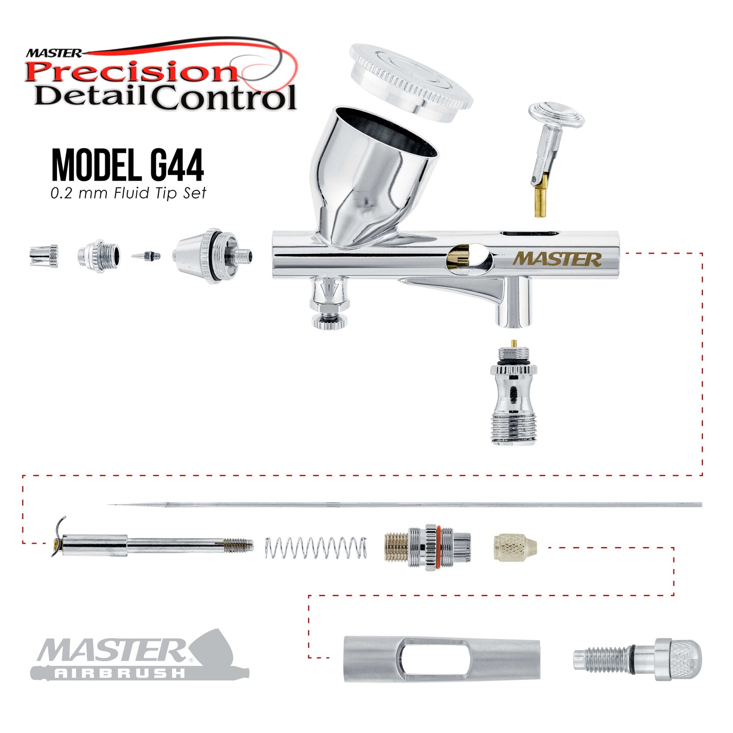 Master Airbrush Cool Runner II Dual Fan Air Storage Tank