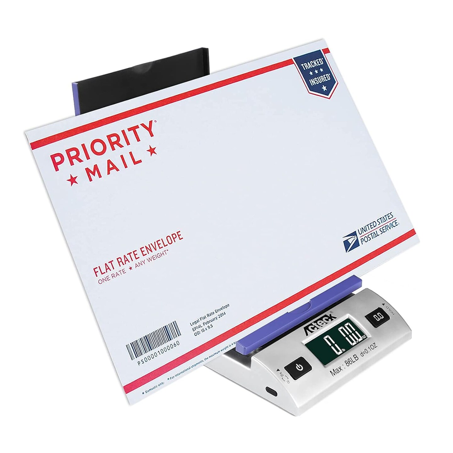 Acteck&#xAE; Digital Shipping and Postal Scale with Batteries and AC Adapter