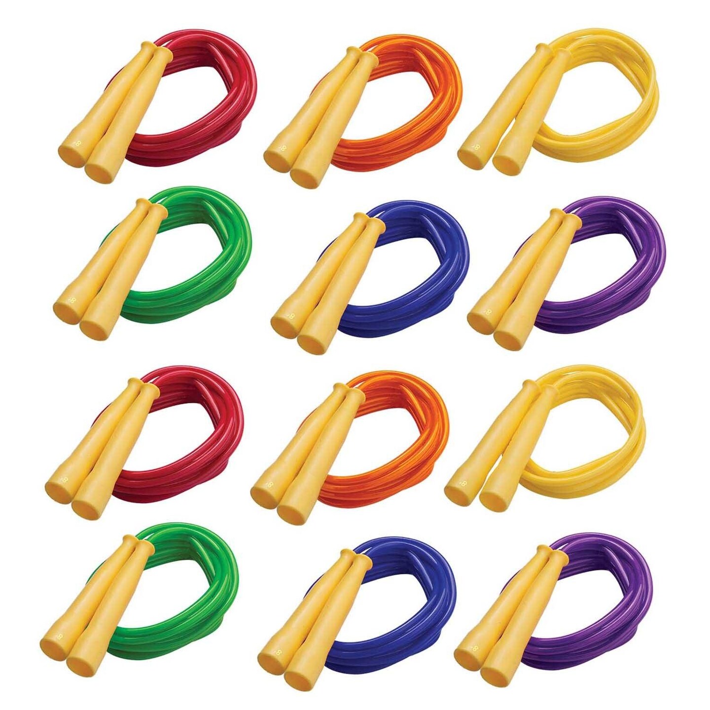 Licorice 8&#x27; Speed Rope, Pack of 12