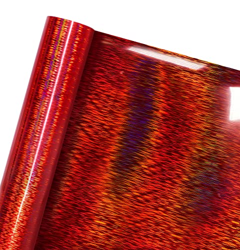 Crafting Vinyl, by VViViD (Brushed Holographic, 7 Bundle 1ft x 3ft + Transfer Paper)