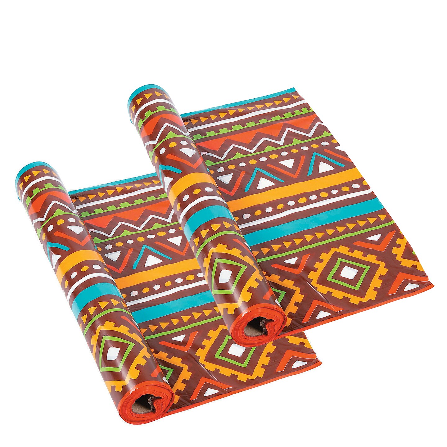 African Safari VBS Plastic Tablecloth Roll 40&#x22; x 100 ft