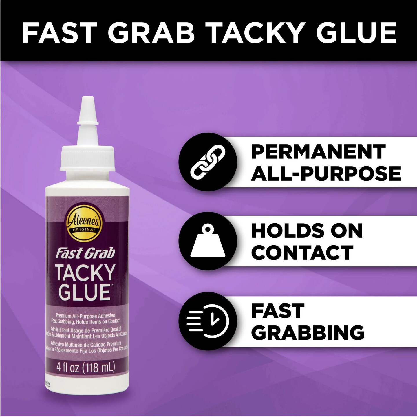 Aleene&#x27;s&#xAE; Original Fast Grab Tacky Glue&#x2122; 4 oz.
