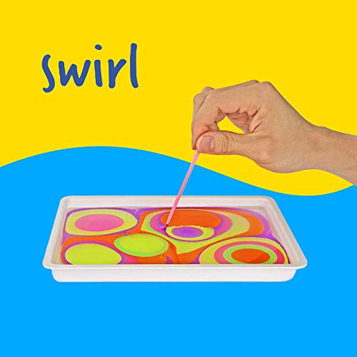 Arts and Crafts Gifts for Girls &#x26; Boys Ages 6-12 Years Old - Craft Kits Set - Best Paint Gift Ideas Activities Toys Age 5 6 7 8 9 10 Year Olds - Marble Painting Kits
