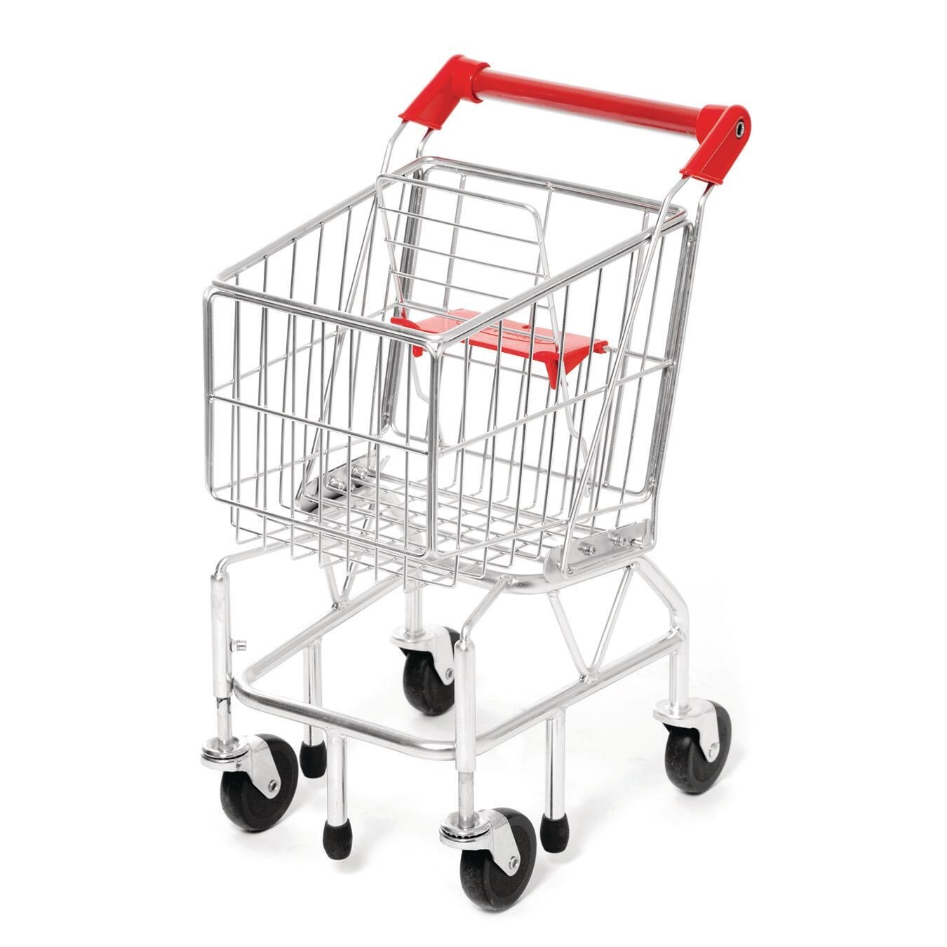 Melissa &#x26; Doug&#xAE; Realistic, Kid-Sized Metal Shopping Cart