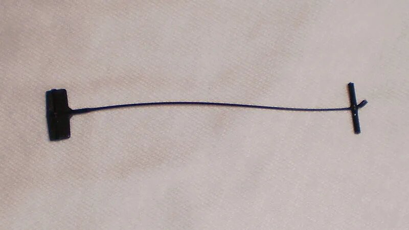 Kitcheniva 1000 Pcs. Black Standard Price Tag Tagging Tagger 2" Barbs Fasteners