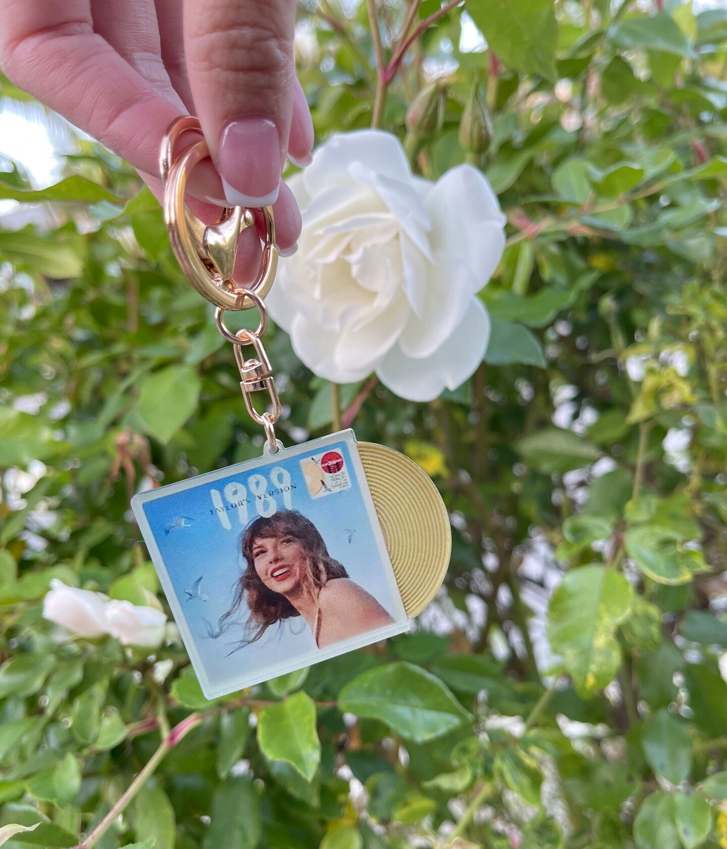 Taylor Swift Record Album Keychain, 1989 Taylor's Version, The