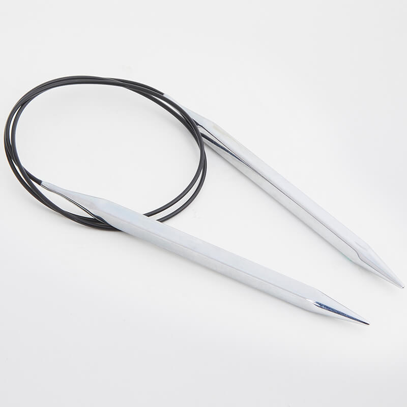 Knitter's Pride Nova Cubics Platina 40" Circular Knitting Needles - Size US 2.5 / 3.00mm