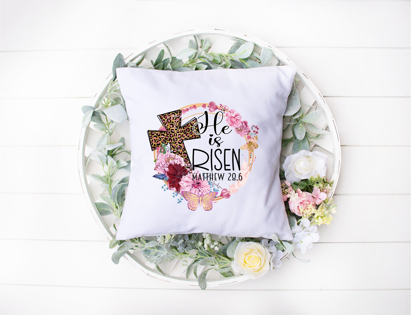 He is outlet risen pillow