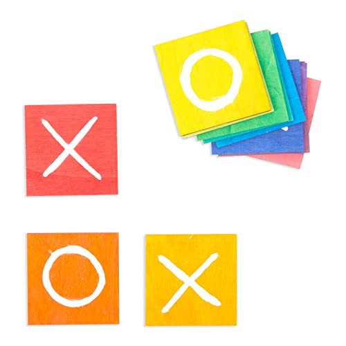 60 Pieces 2x2 Wood Squares for DIY Crafts, Unfinished Wooden Cutout Tiles for Painting