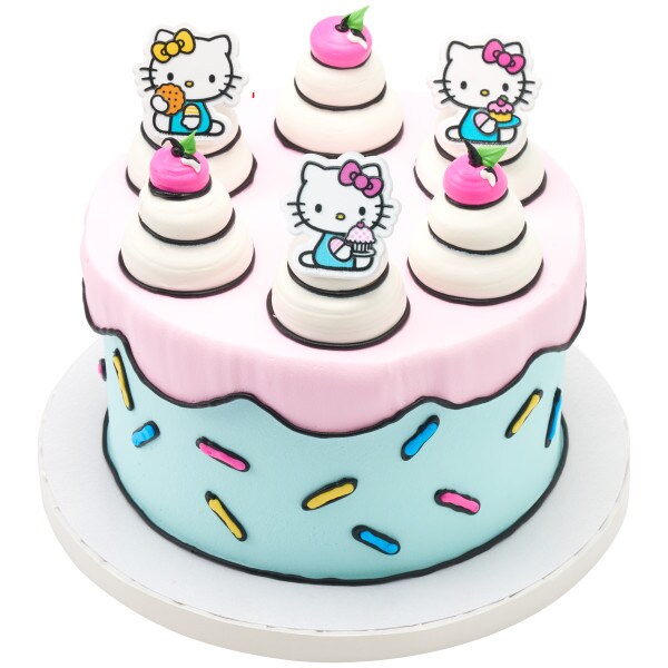 Hello Kitty and Mimmy Cupcake Rings, 12ct