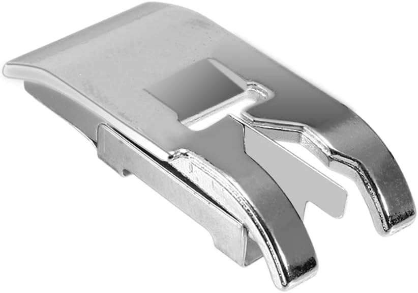 SewCraft Edge Joining Foot Stitch in Ditch Foot Edge Stitch Presser Foot - Fits All Low Shank Snap-On Singer, Brother, Babylock, Janome, Kenmore, White, Juki, New Home, Simplicity, Elna etc