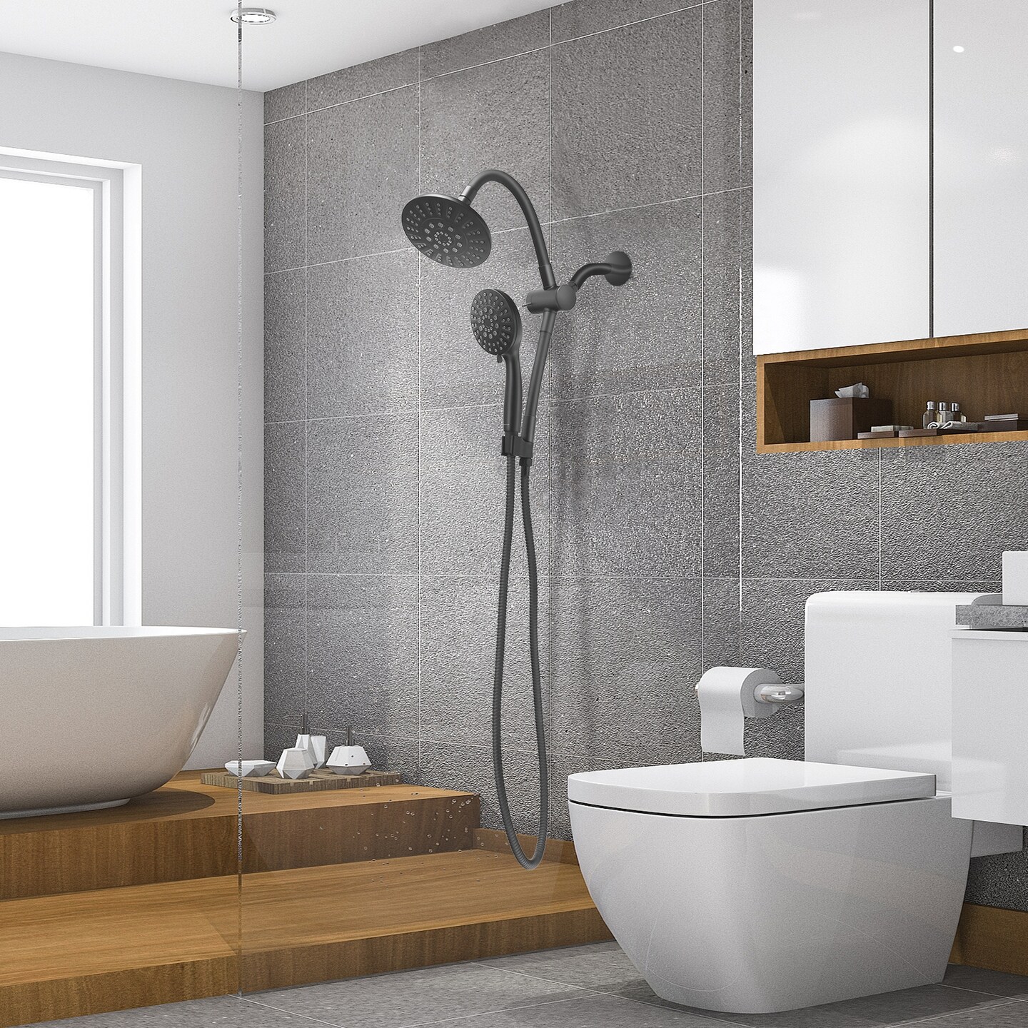 High Pressure Combo Handheld Shower Head