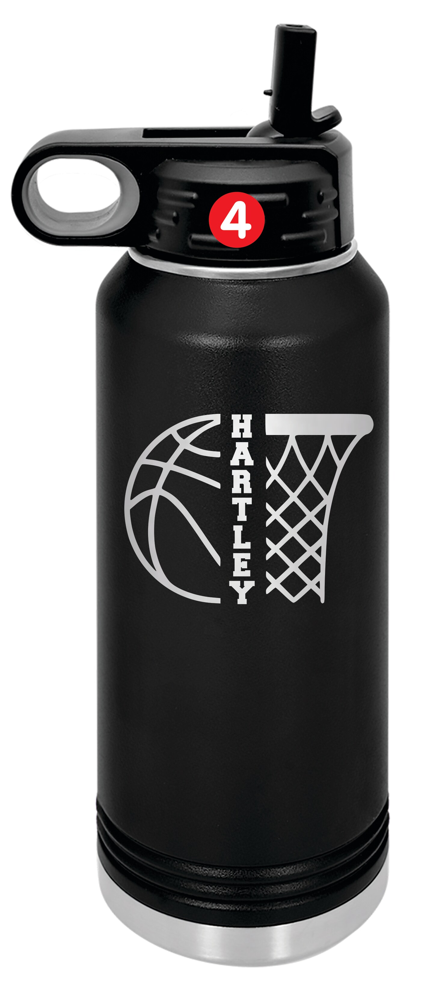 Personalized Basketball Water Bottle